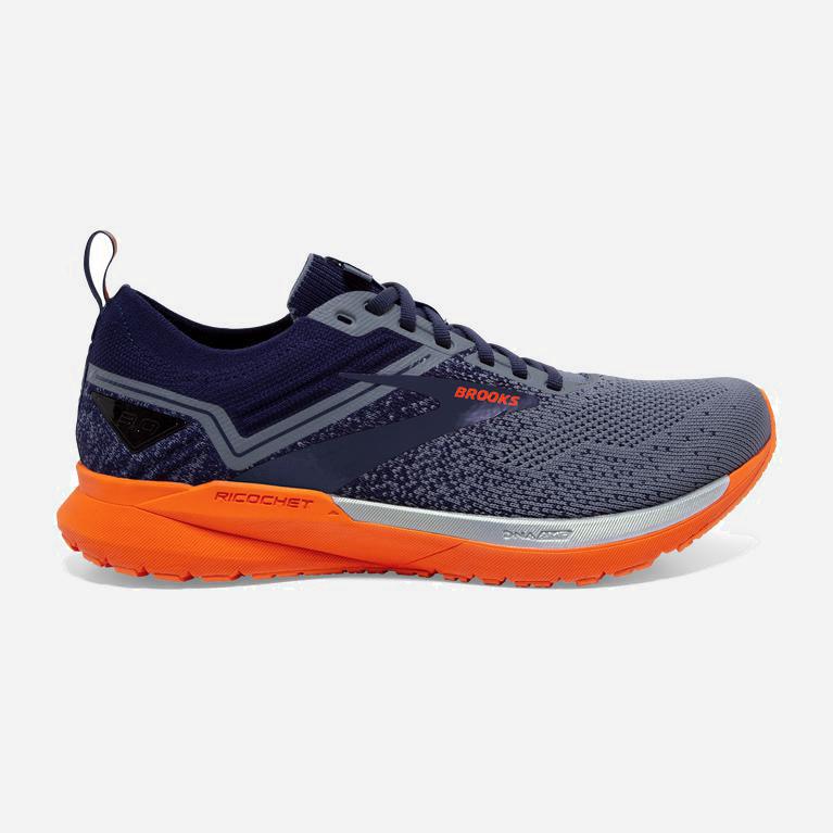 Brooks Ricochet 3 Lightweight - Zapatillas Running Asfalto Hombre - Azul Marino / Gris (YZ7390146)